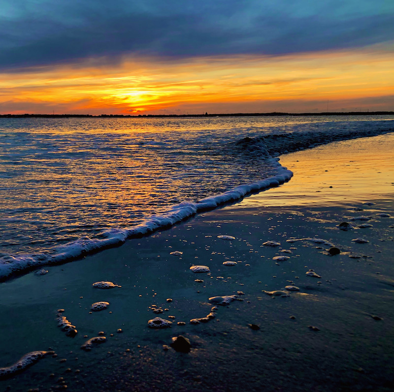 Down the shore in February, back when doing stuff was still a thing