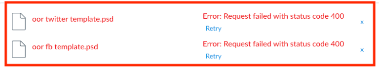 Canvas File Upload 400 Error: Request failed with status code 400 ...