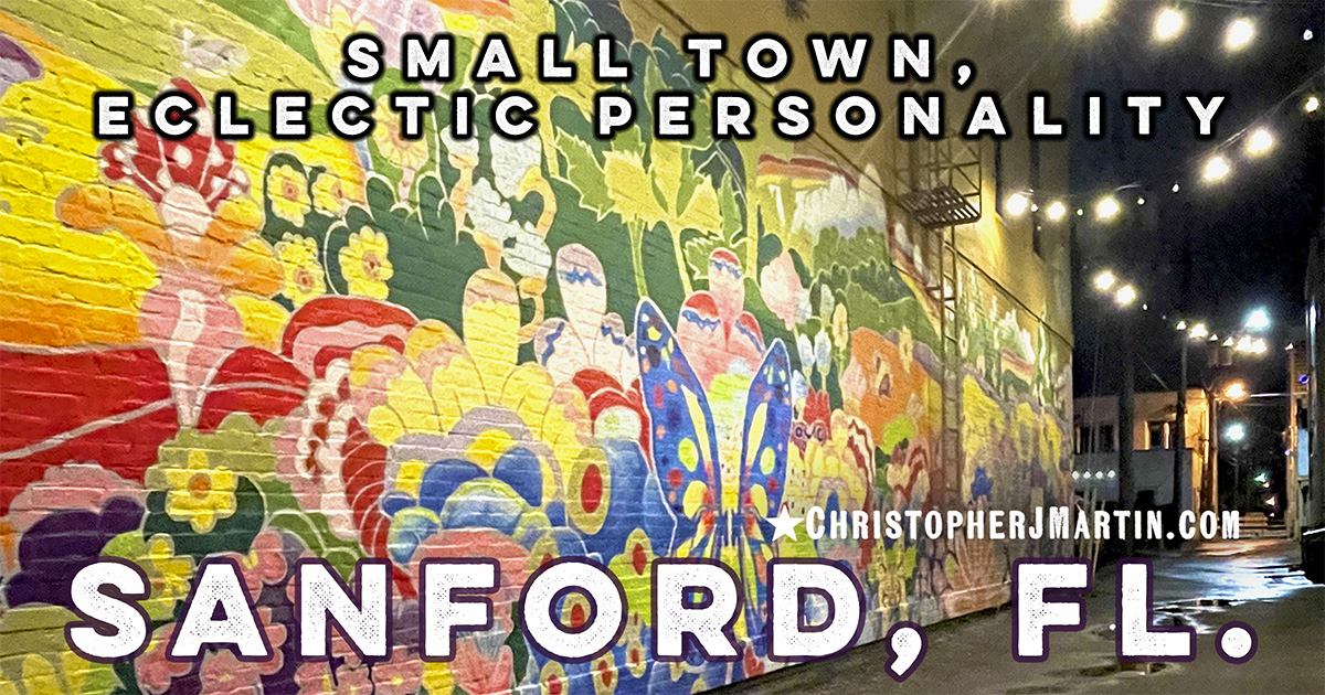 Sanford Florida Art Alley Way