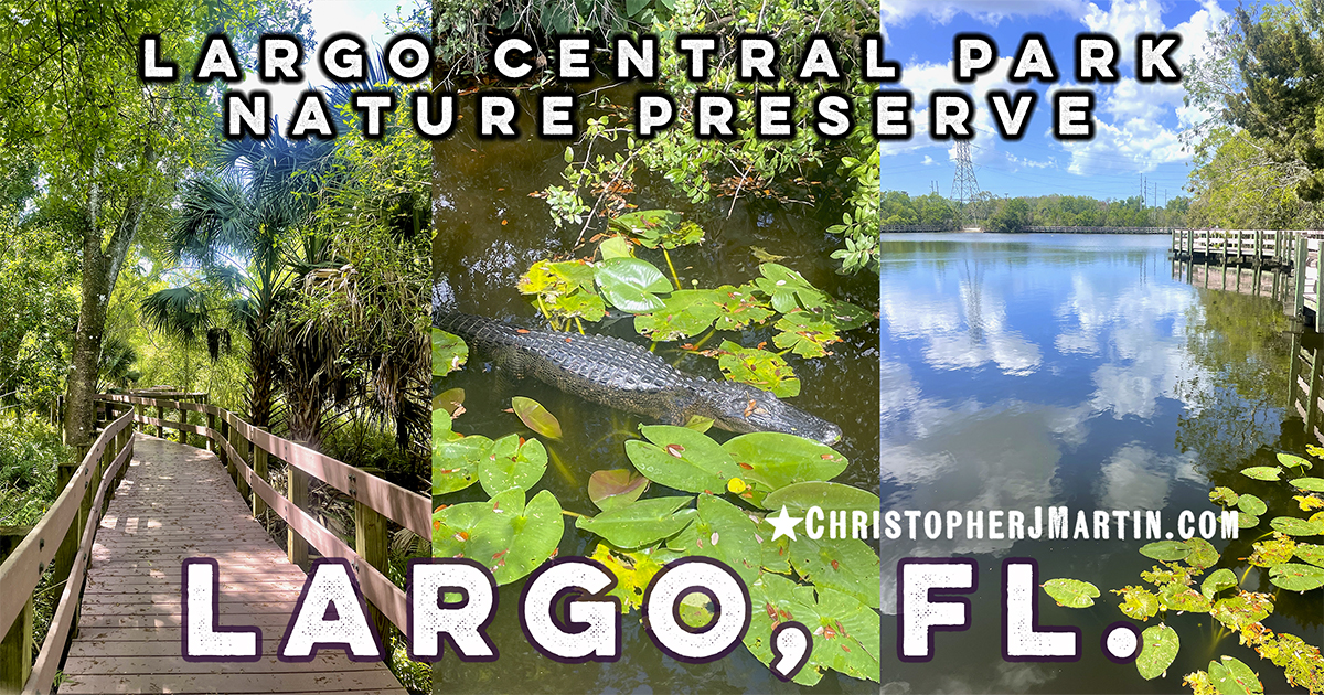 Largo Central Park Nature Preserve Trail and Pond